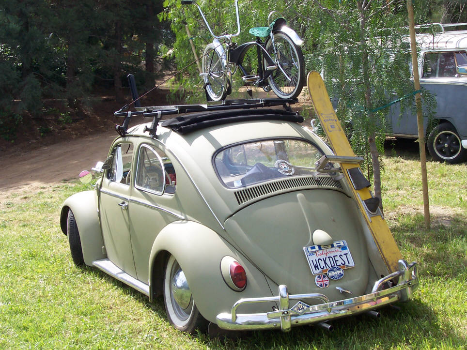 TheSamba Beetle 1958 1967 View topic Ski Rack on a