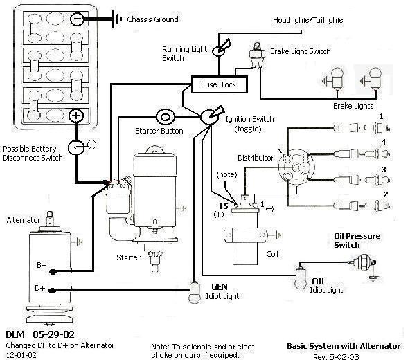 vw dune buggy wiring diagram