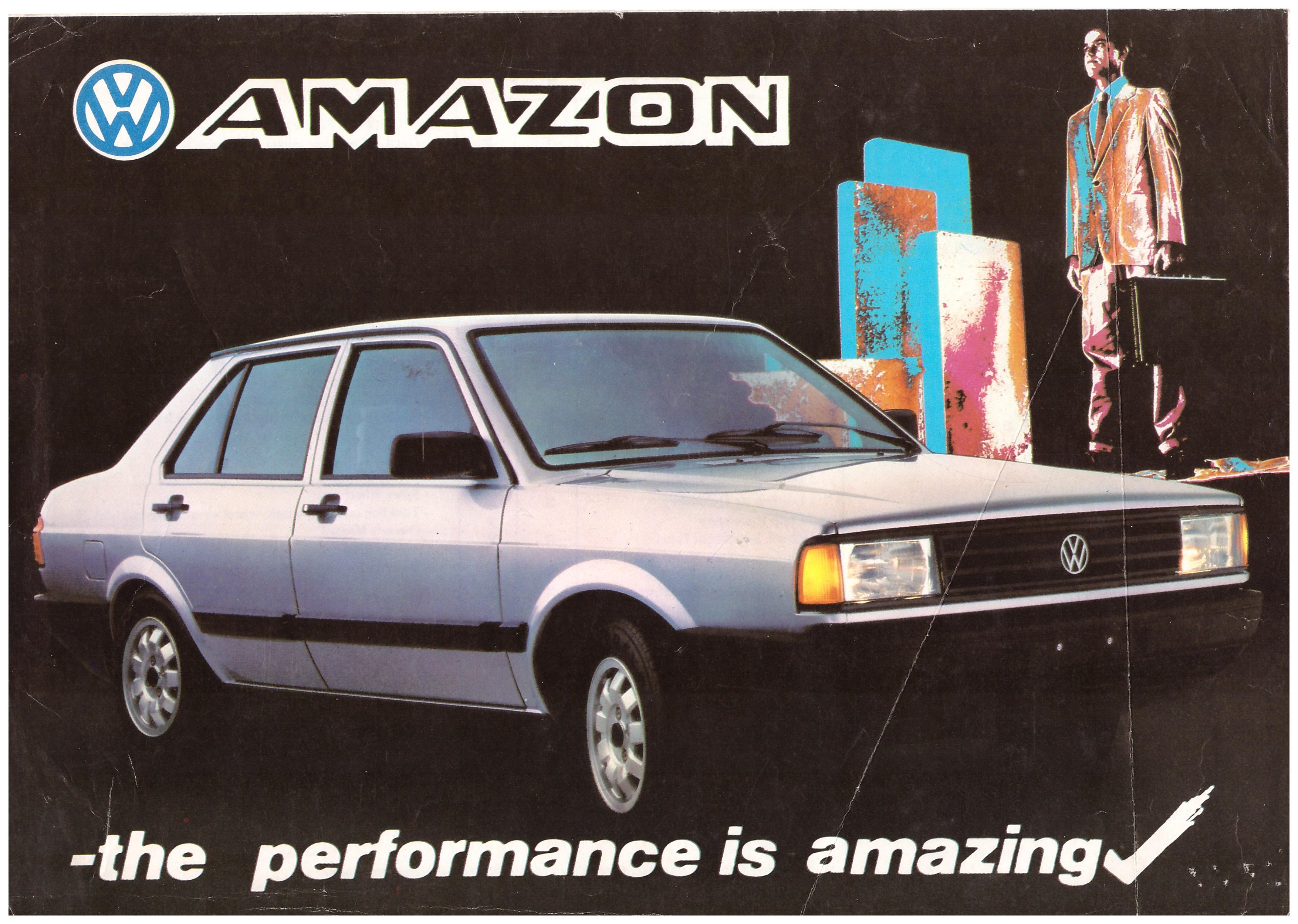 TheSamba.com :: VW Archives - 1988 VW Amazon Sales Brochure - Brazil